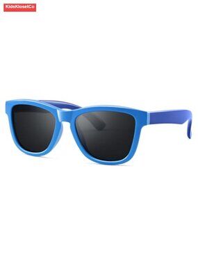 Polarized Kids Sunglasses, Flexible TPEE Frame, UV400 Protection